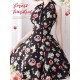 Forest Wardrobe Early Summer Berry Picture Book Halter Neck JSK(3 Colours/Full Payment Without Shipping)